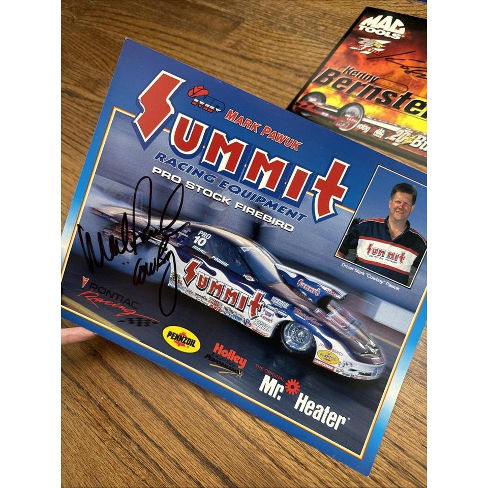 Lot Of 14 Signed Nhra 8668 2