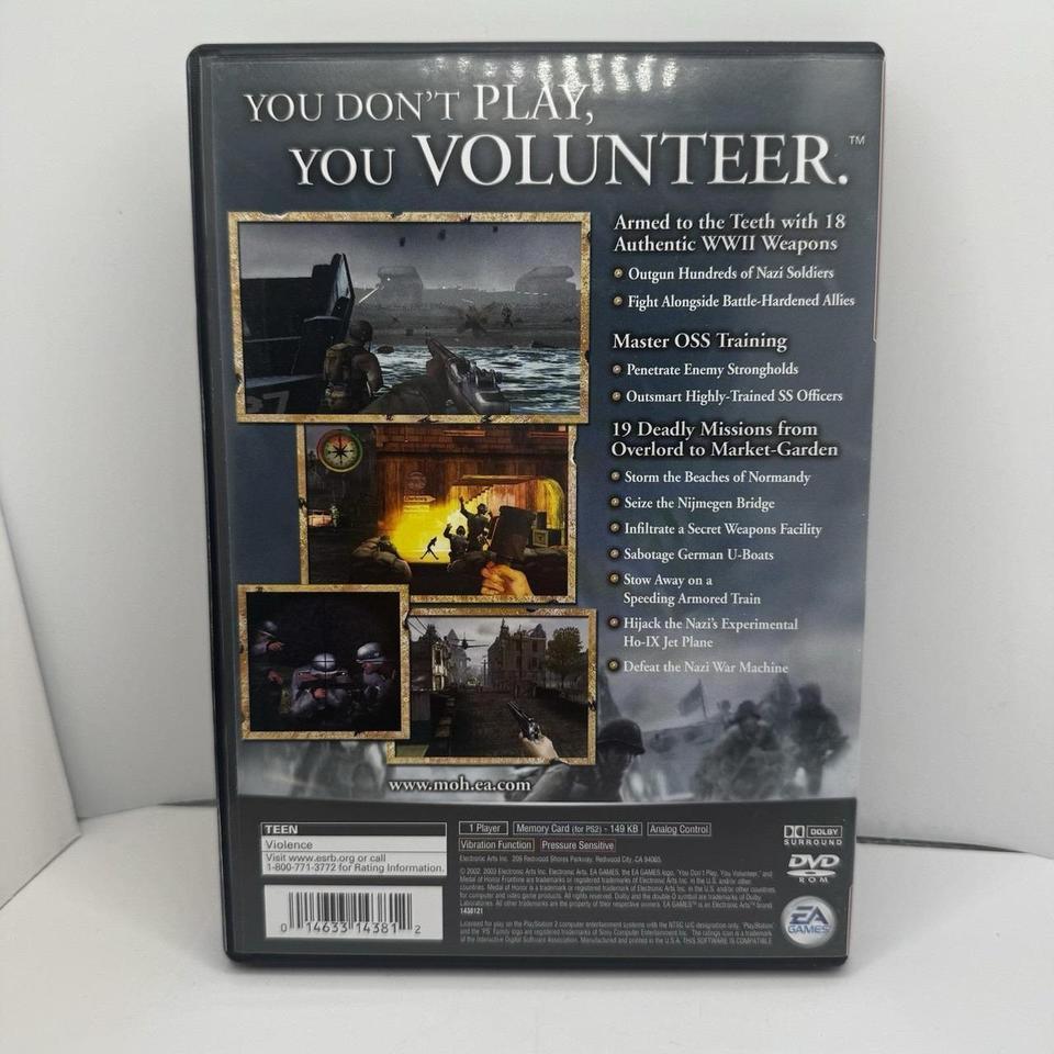 Medal Of Honor Frontline Sony 5f0e 2