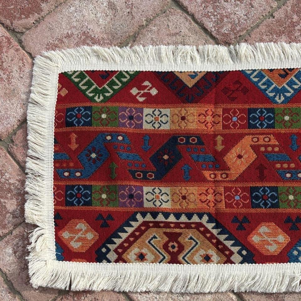 Colorful Geometric Patterned Table Runner Ddcd 3