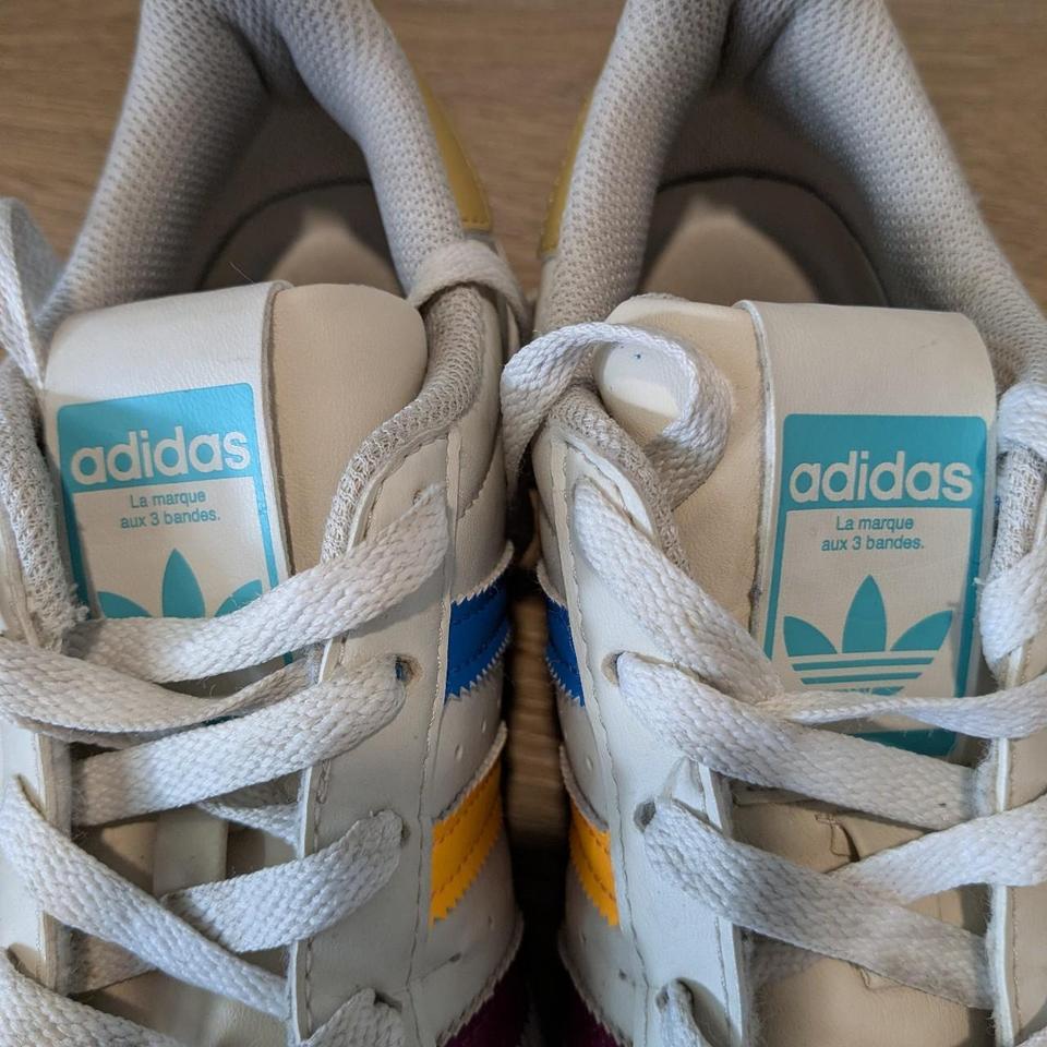 Adidas Superstar White Trainers Sneakers 5d19 4