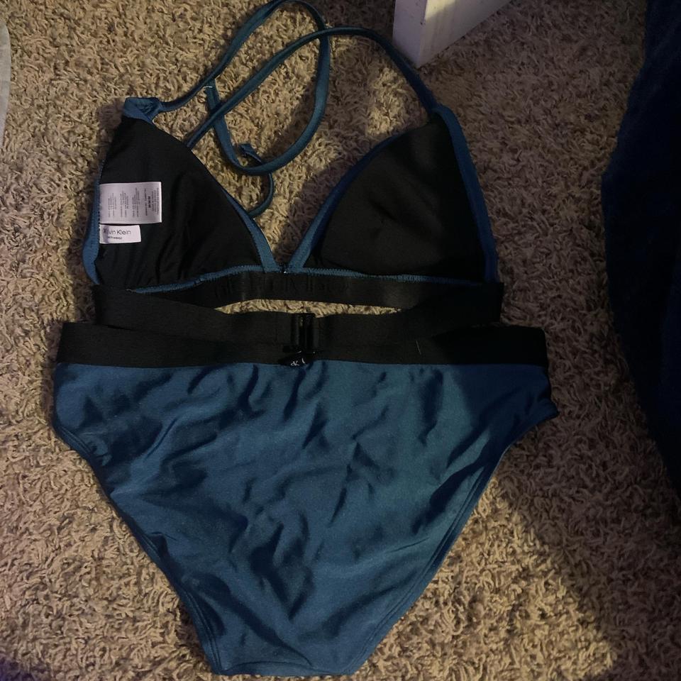 Blue And Black Bikini Set 2