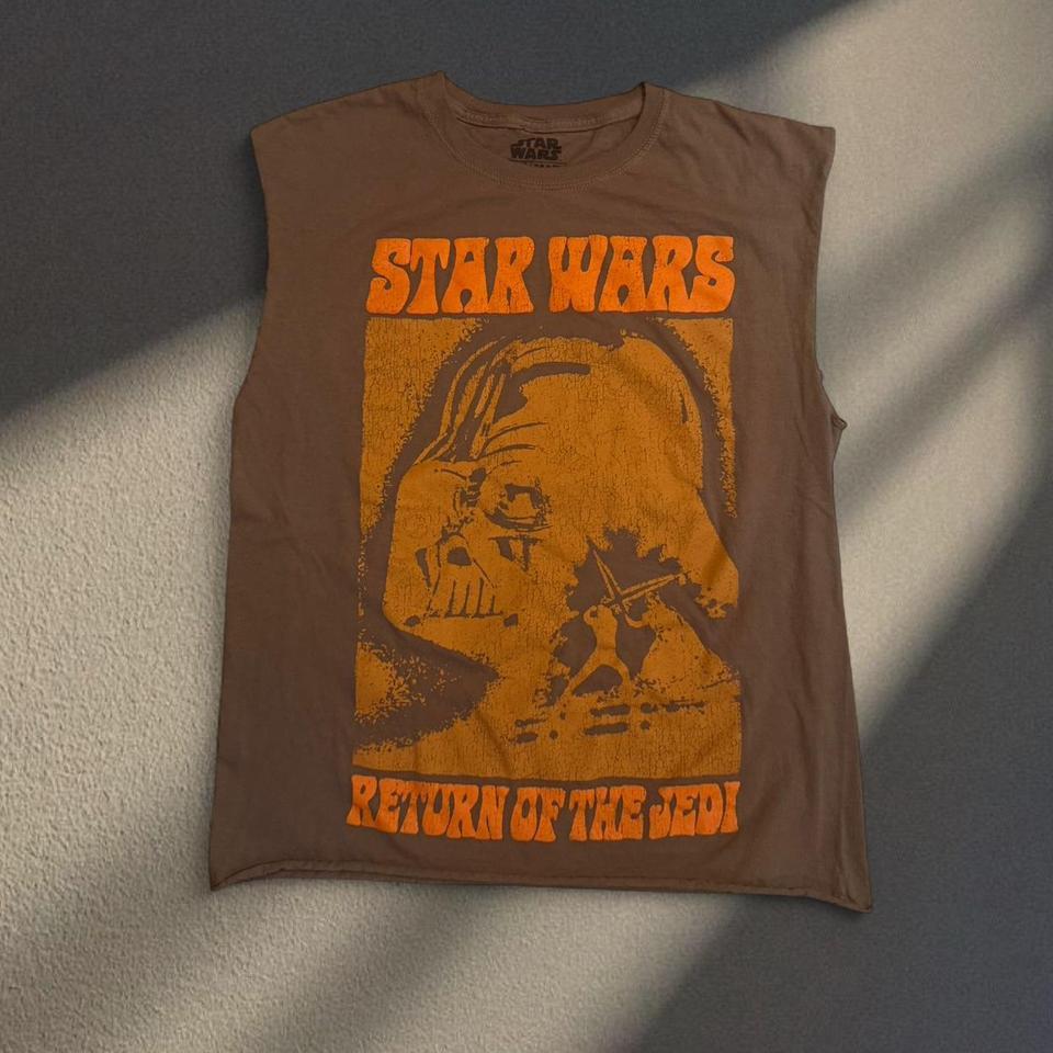 Star Wars Brown Muscle Tee 5665
