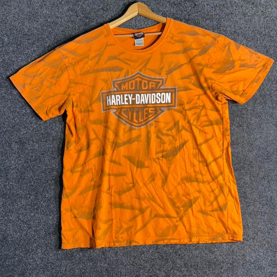 Vintage Harley Davidson Tie Dye