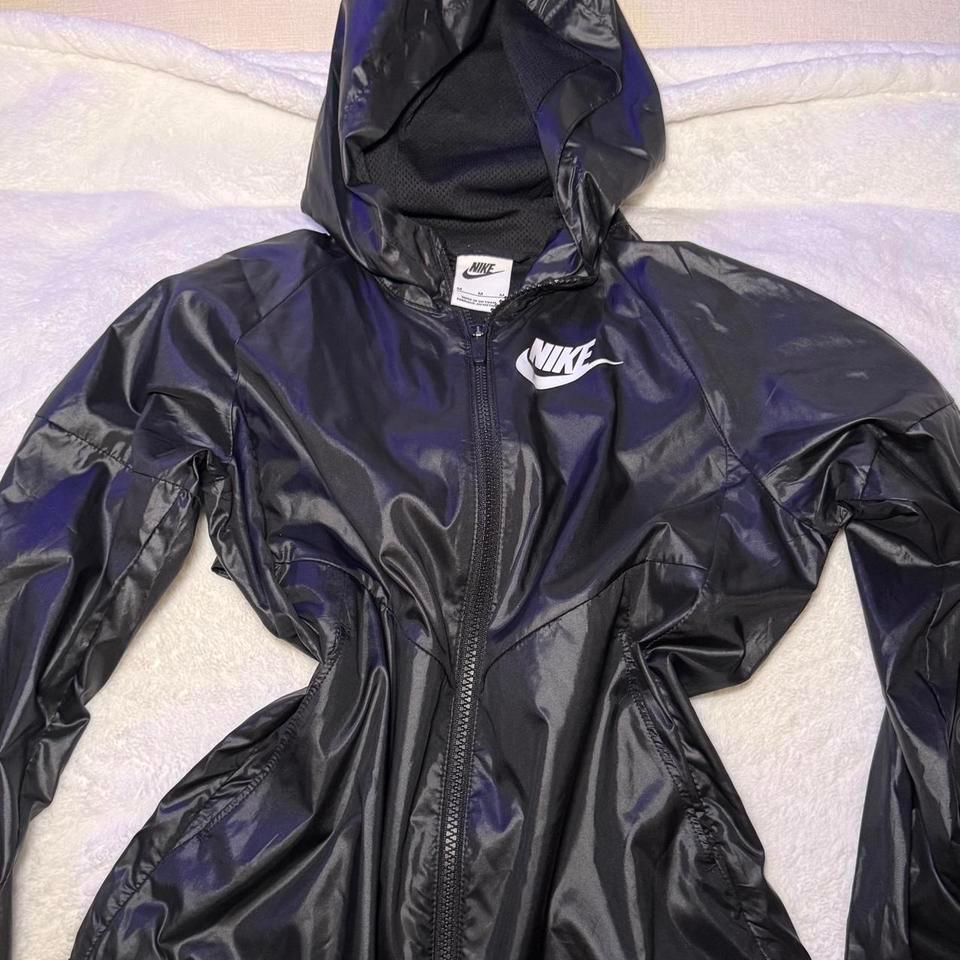 Nike Black Windbreaker Jacket With 9639 2