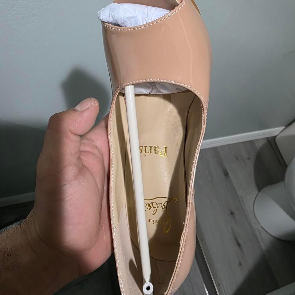 Christian Louboutin Red Heels Size D610 8