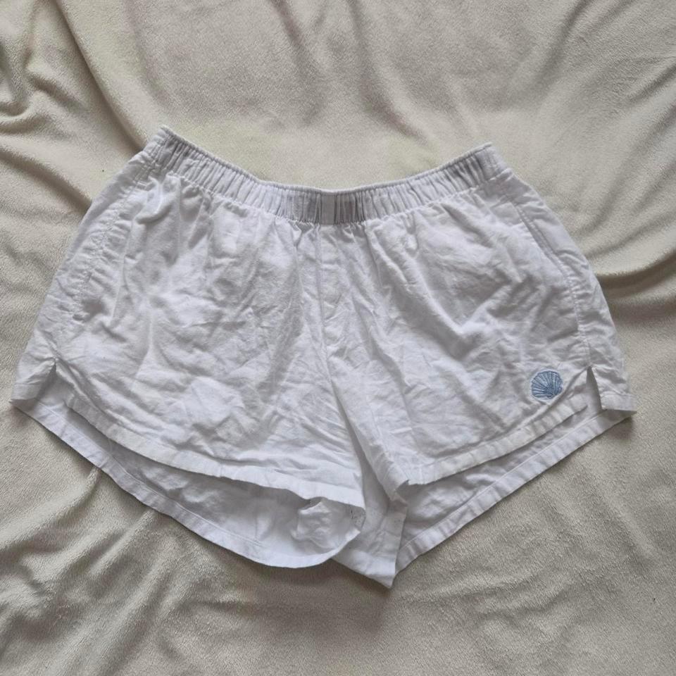 Hollister White Sleep Shorts Size 1c90