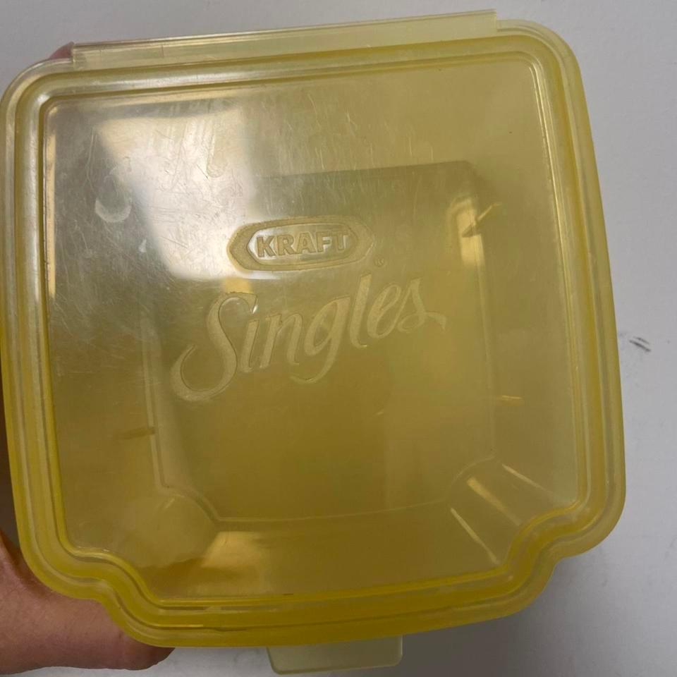 Vintage Kraft Singles Cheese Storage 1fb1