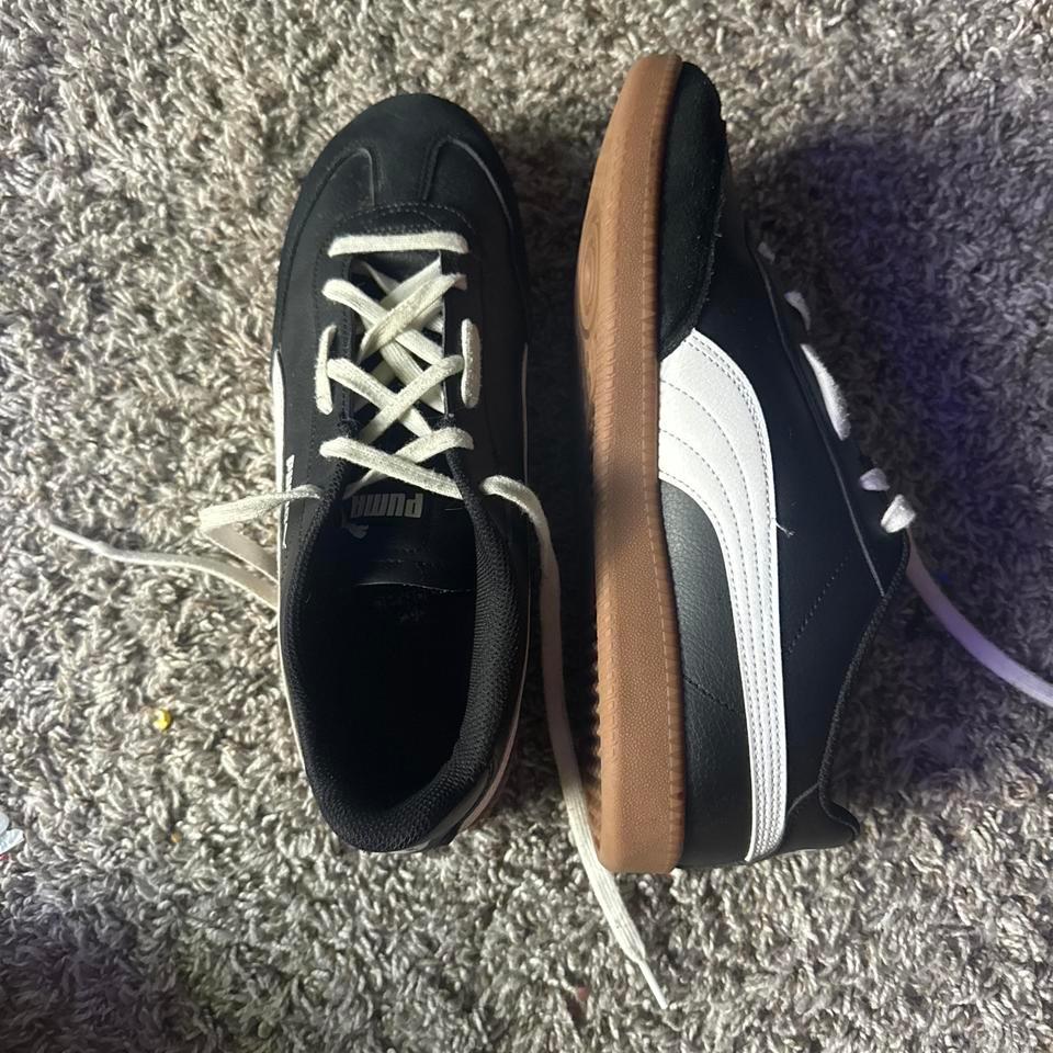 Puma Black And White Sneakers E595