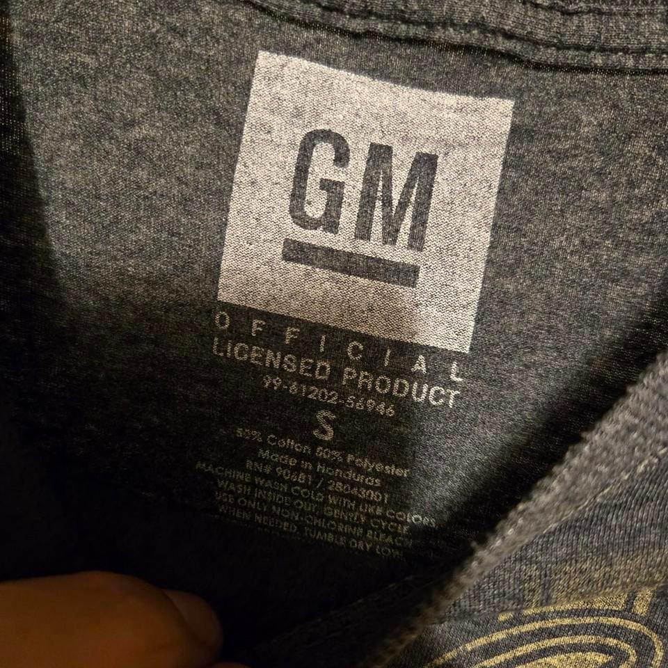 Gm Camaro Z28 Grey T Shirt 2264 3