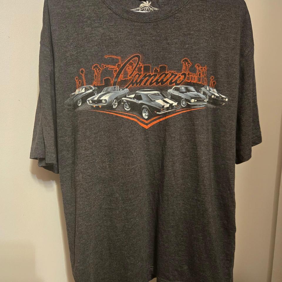 Chevy Camaro Grey T Shirt Size 1556