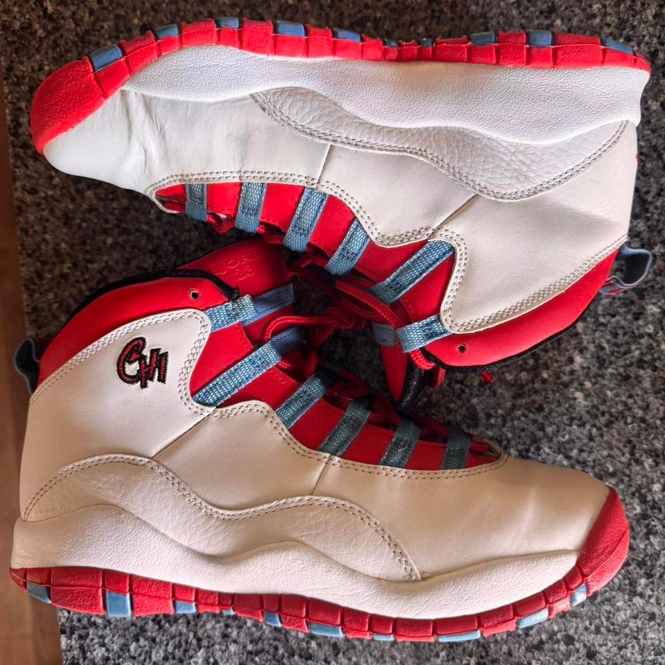 Jordan 10 Chicago Flag Size 3bda 5