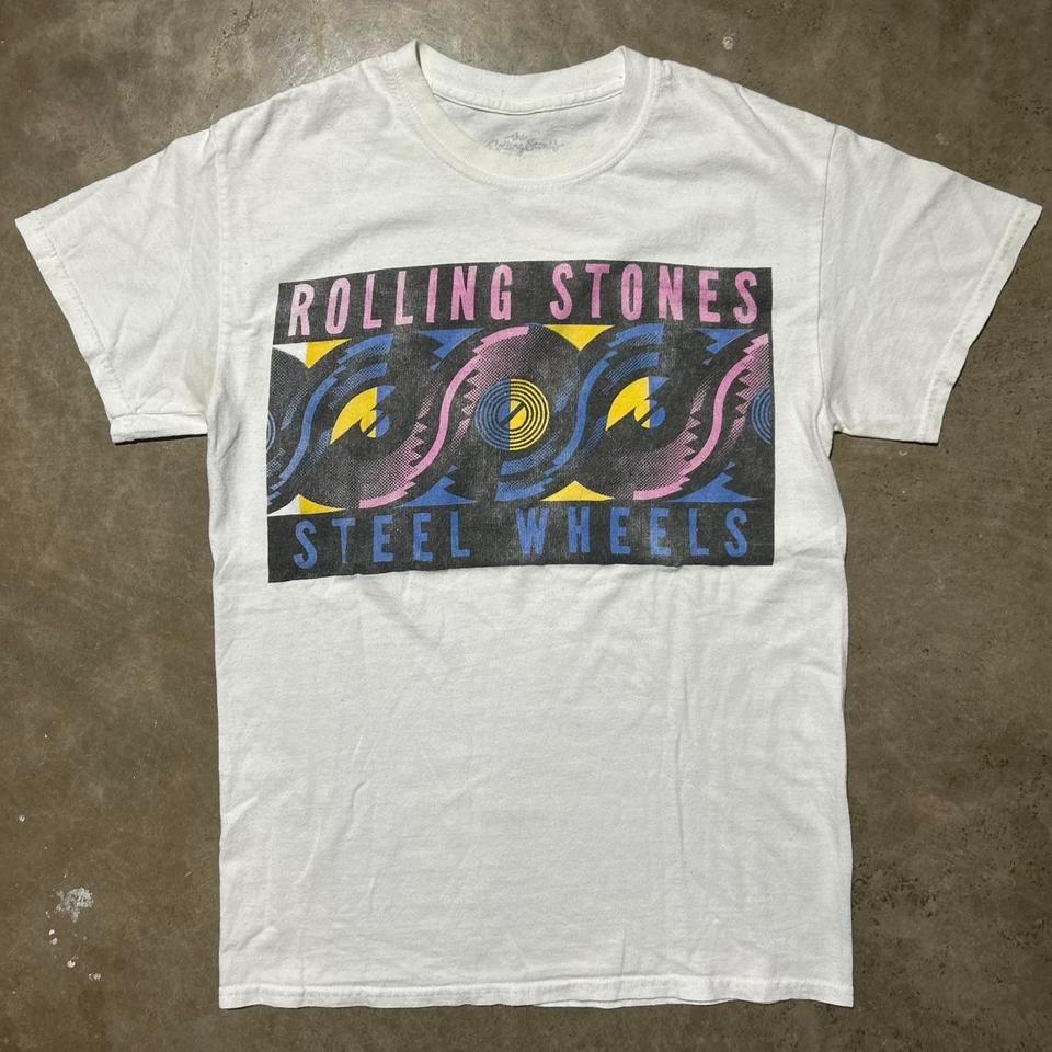 Rolling Stones Steel Wheels White 2db2 2