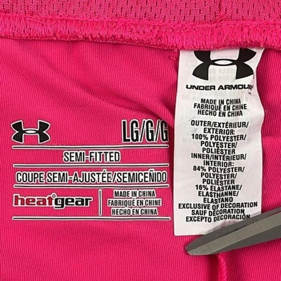 Under Armour Pink Heat Gear 6