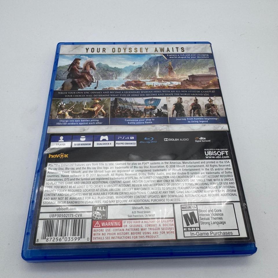 Assassins Creed Odyssey Sony Playstation 6711 2
