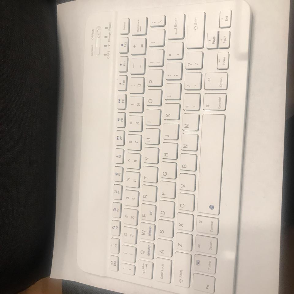 White Bluetooth Keyboard For Macbook