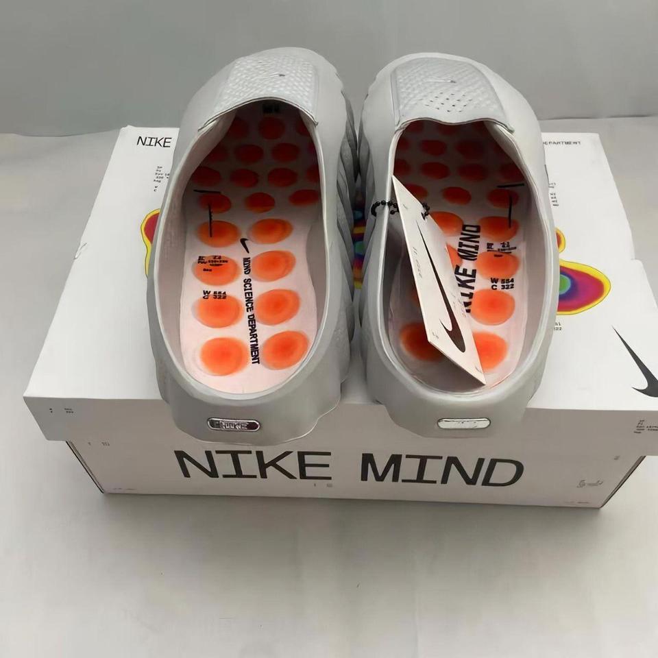 Nike Mind 001 Grey Slides C684 2