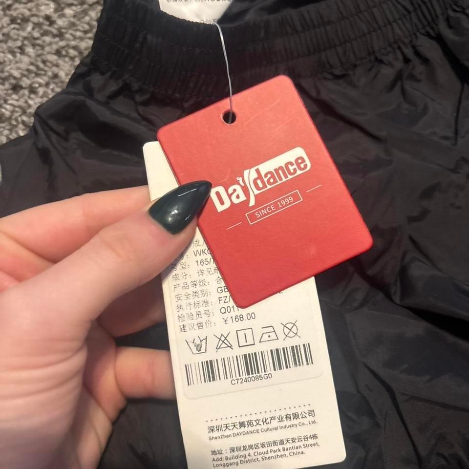 Black Baggy Dance Pants Size Dbb4 3