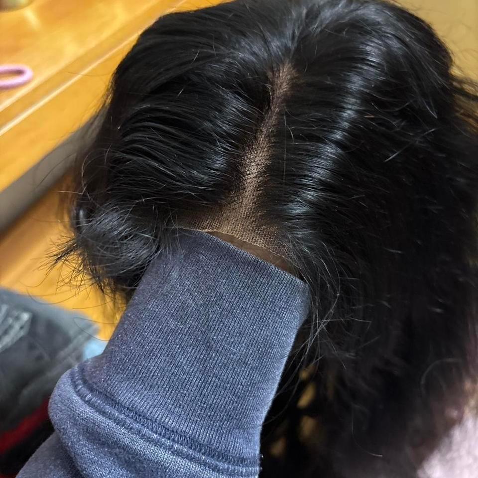 13x6 Human Hair Wig In 7608