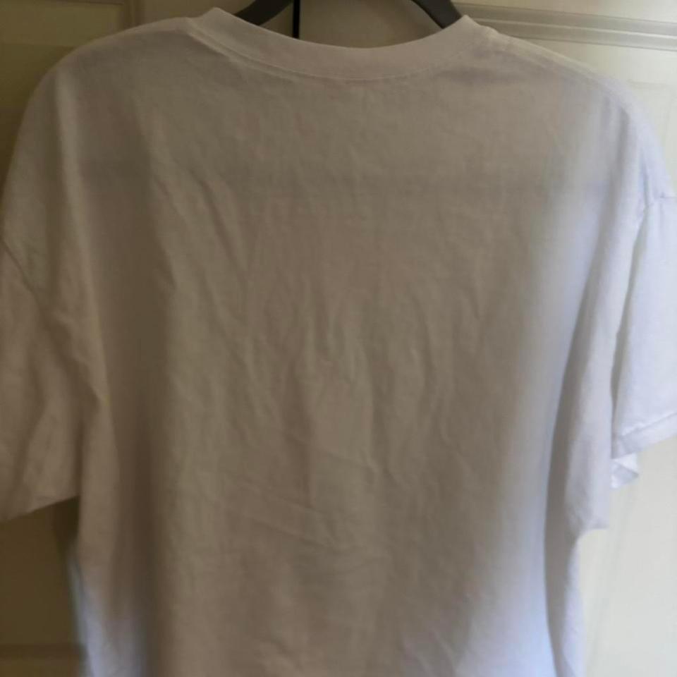 White Vintage Ford Mustang T Shirt 9d23 2