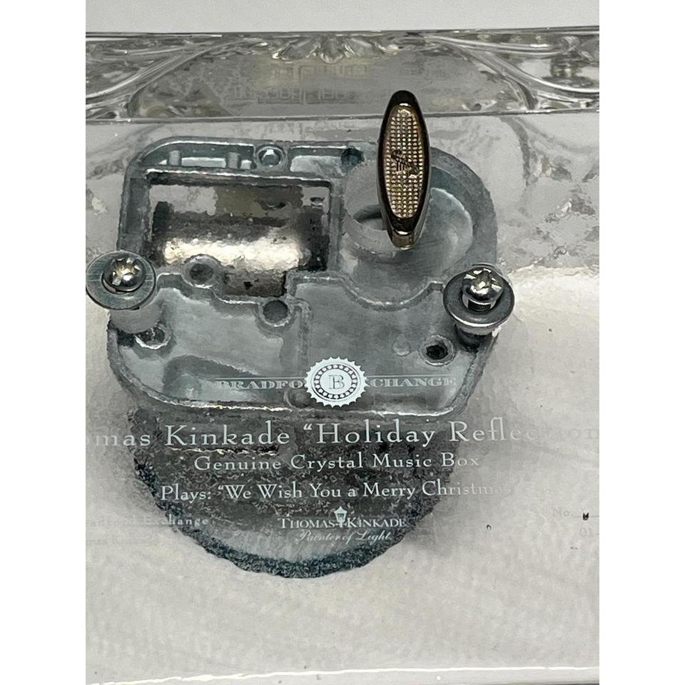Thomas Kinkade Holiday Reflections Crystal 472d 8