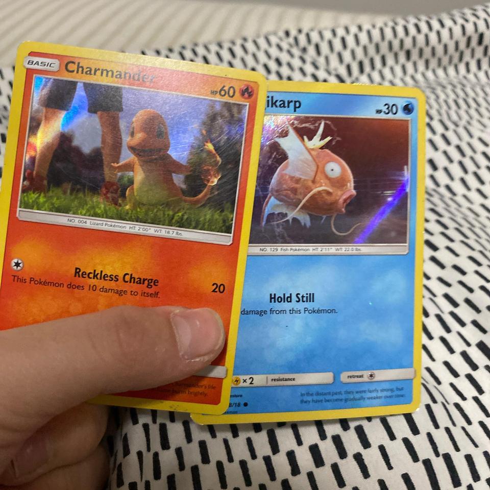 Charmander And Magikarp Pokemon Tcg