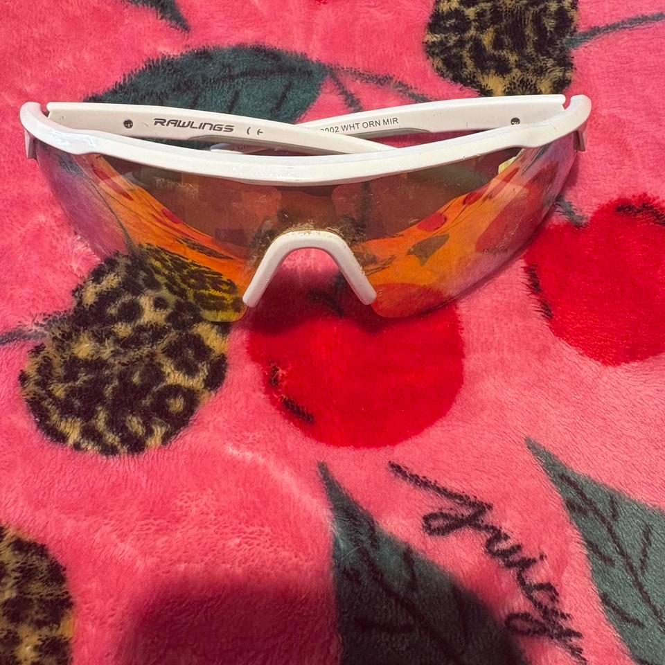 Rawlings White And Orange Sunglasses 6d3a