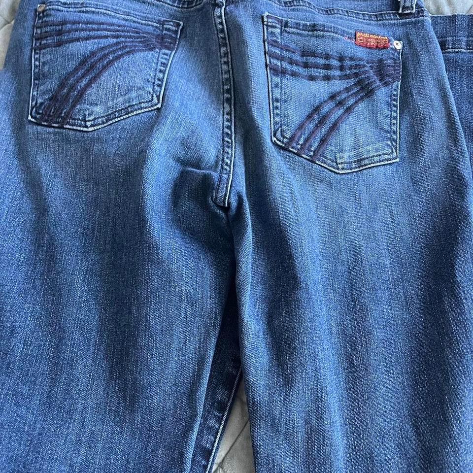 7 For All Mankind Blue 35f8 6