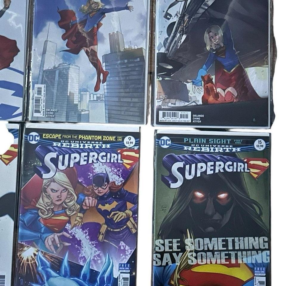 Supergirl Dc Comics Lot Of 4c36 3