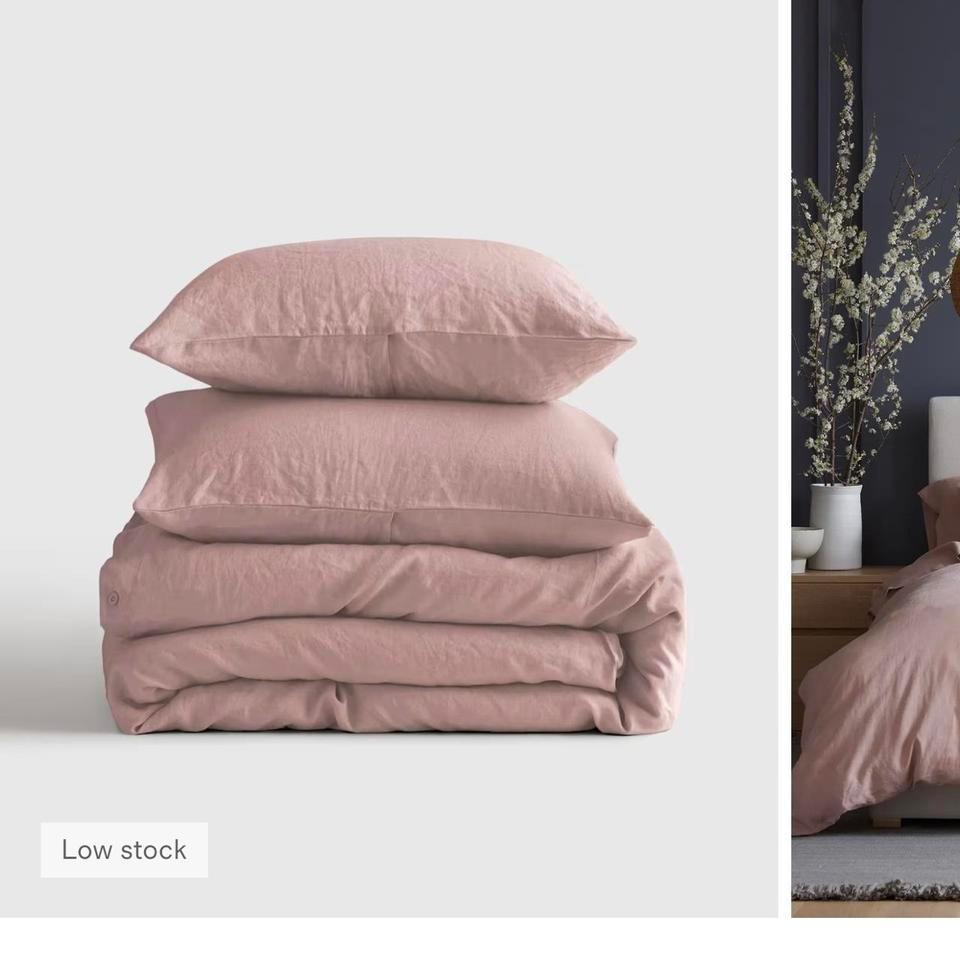 Quince European Linen Duvet Cover B89f