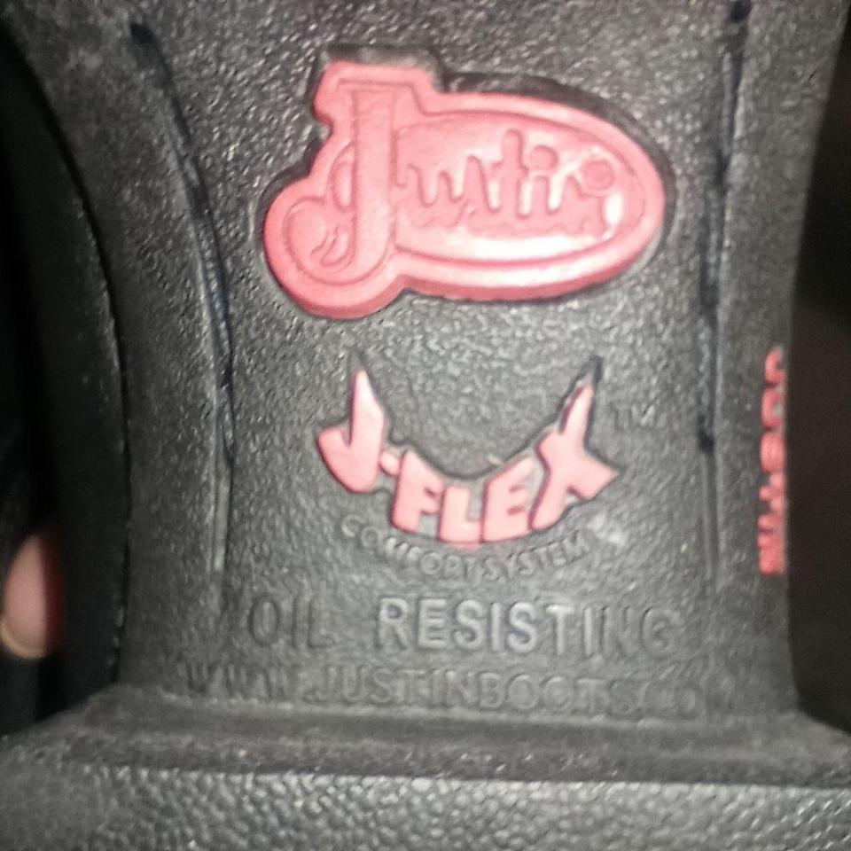 Justin Boots George Siraight Black B319 8