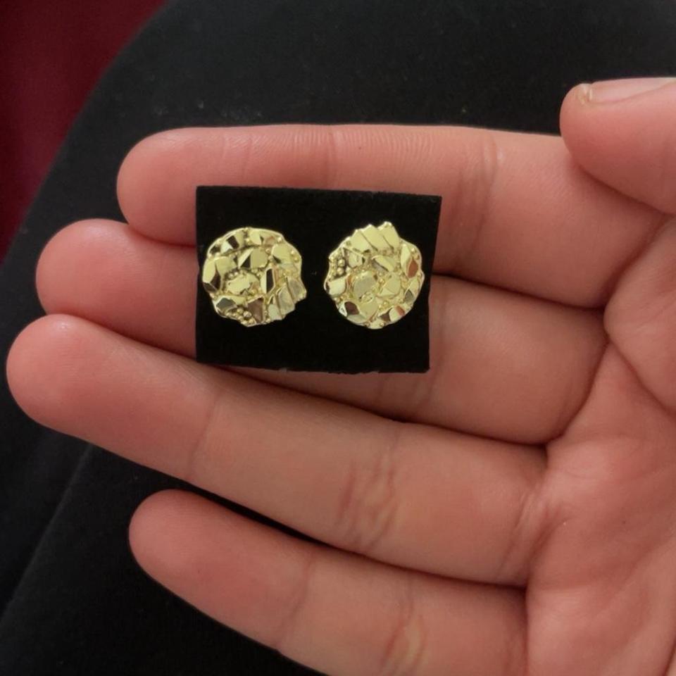 Nugget Earrings 10 Mm 46f6 3