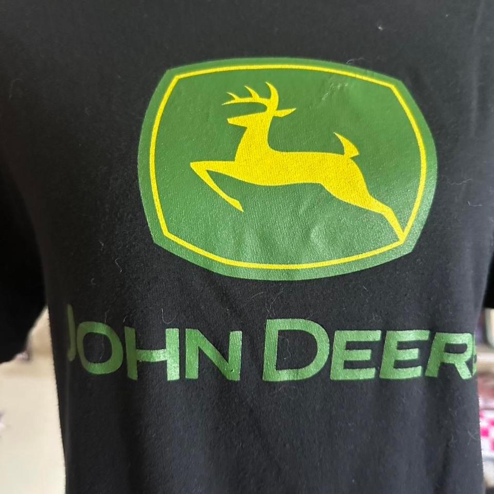 John Deere Black T Shirt Size Fc9d 8