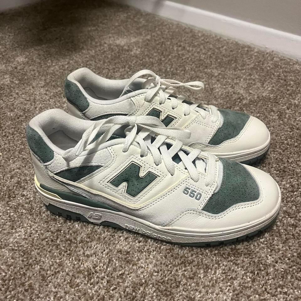 New Balance 550 White And E68a