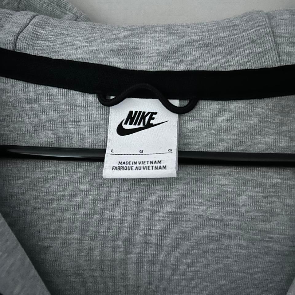 Nike Tech Fleece Grey Hoodie 0986 2