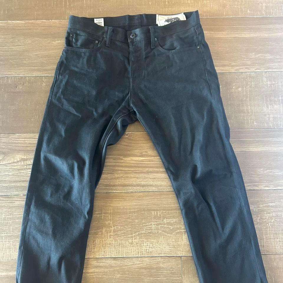 Rogue Territory Selvedge Black Jeans