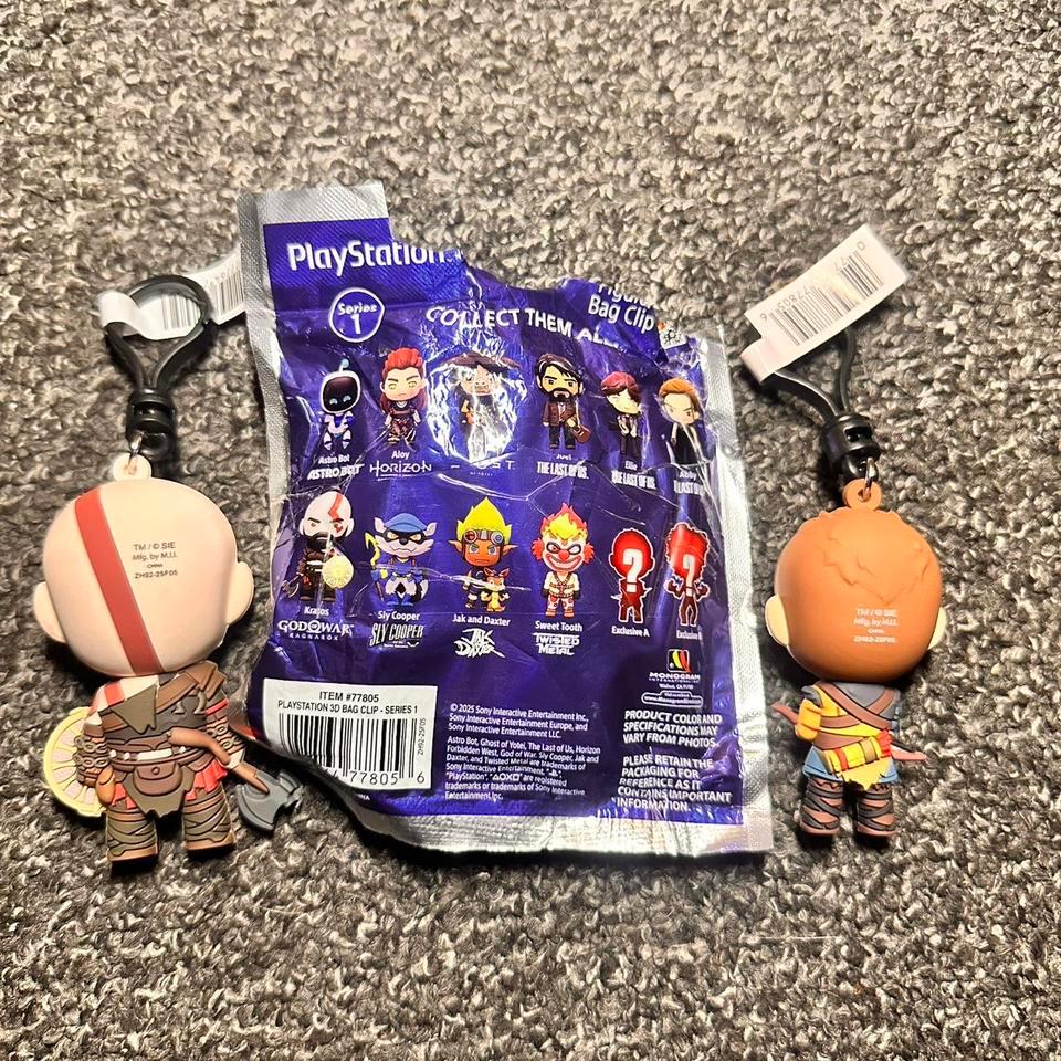 Playstation Figural Bag Clips God 2c25 2