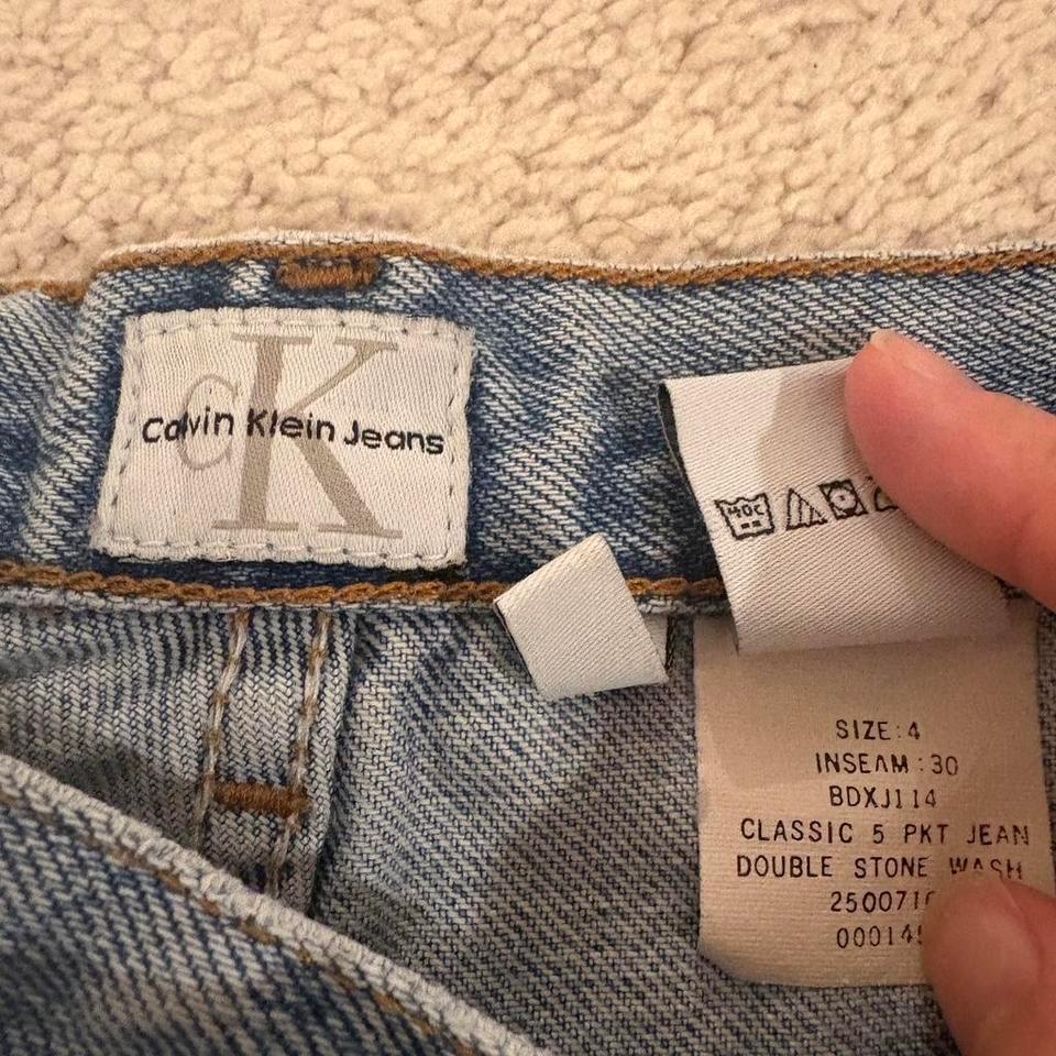 Calvin Klein Light Wash Straight F014 3