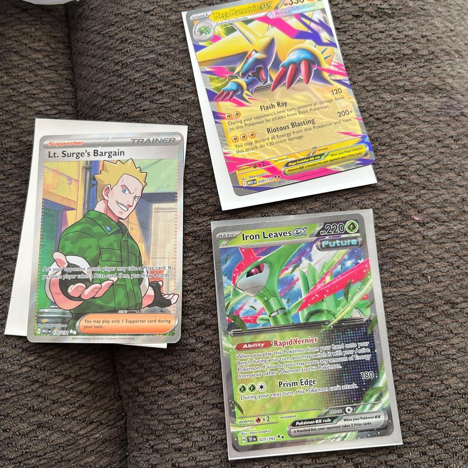 Pokemon Cards 3 Pack Gaming F360
