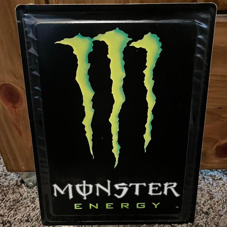 Monster Energy Metal Tin Sign 0a18