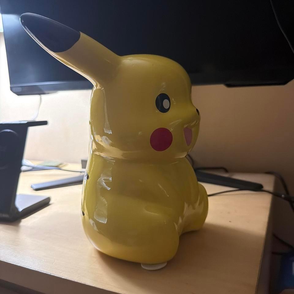 Yellow Pikachu Ceramic Money Box Cf79 2