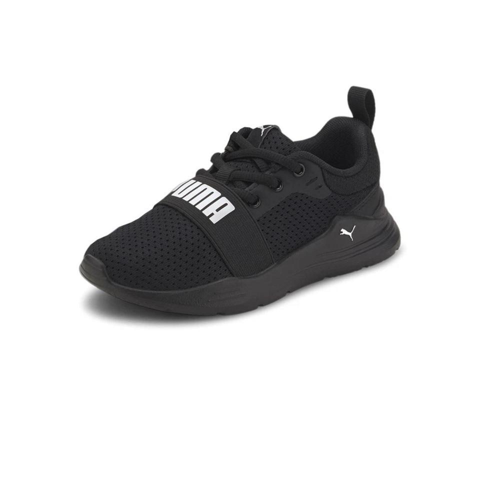 Black Puma Kids Trainers Pumatrainers 2