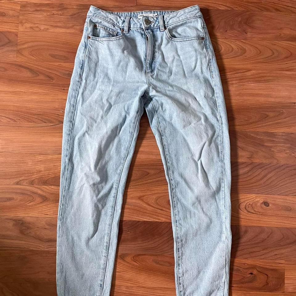 Garage Denim Light Blue Mom
