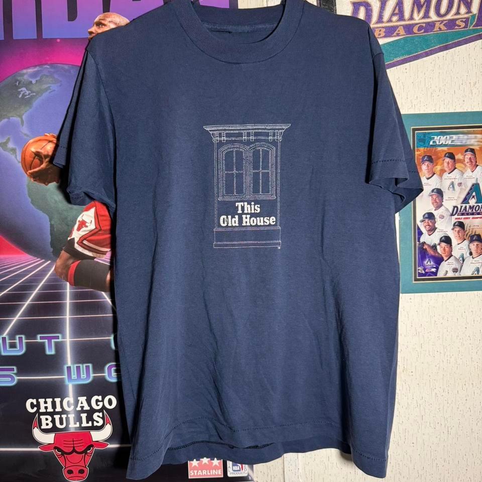 Navy Graphic Tee With This