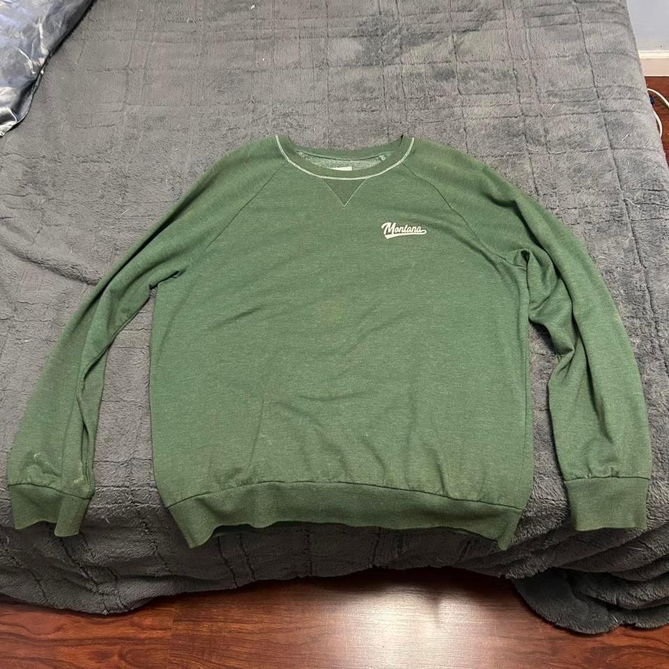 Civilization Green Crewneck Sweatshirt Size 063c
