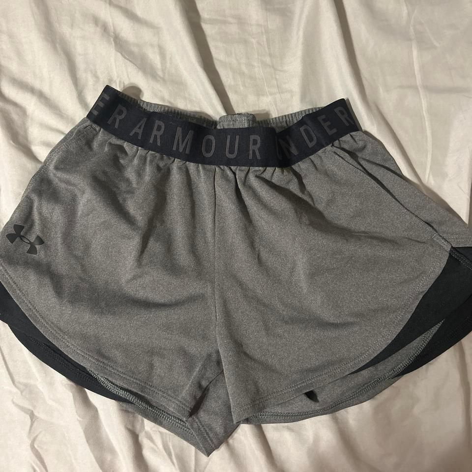 Under Armour Grey Shorts Athletic Fe4e