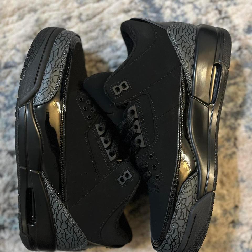 Jordan 3 Black Cats Size 579a 4