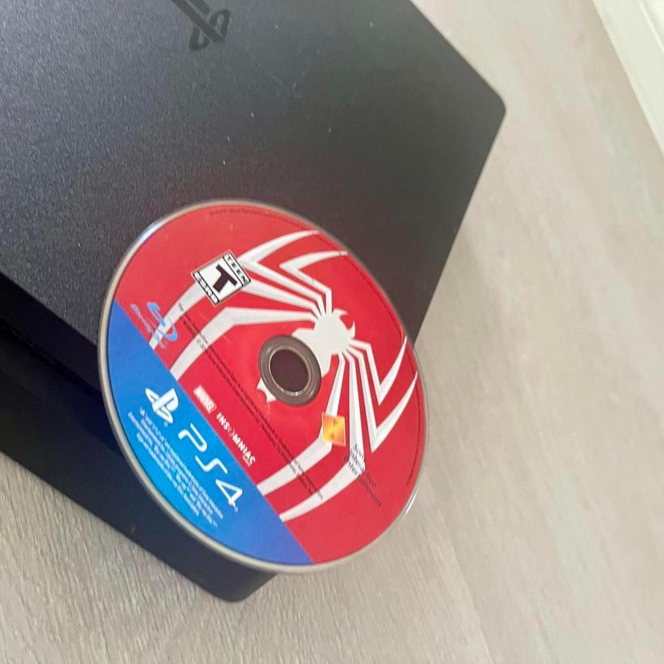 Marvels Spider Man Ps4 Game Disc