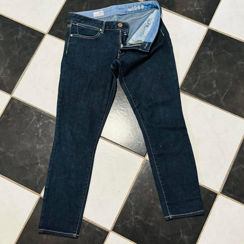 Navy Gap Skinny Jeans Denim