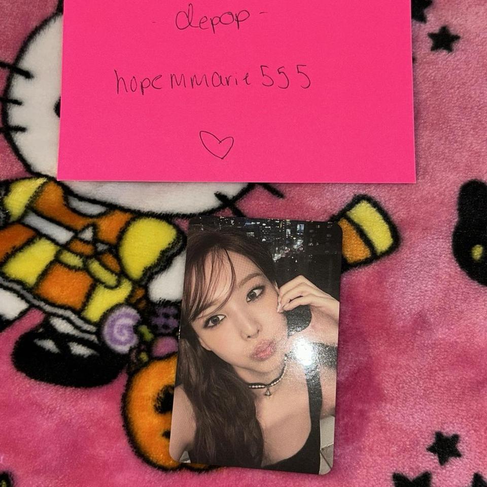 Nayeon Photocard With You Th Good