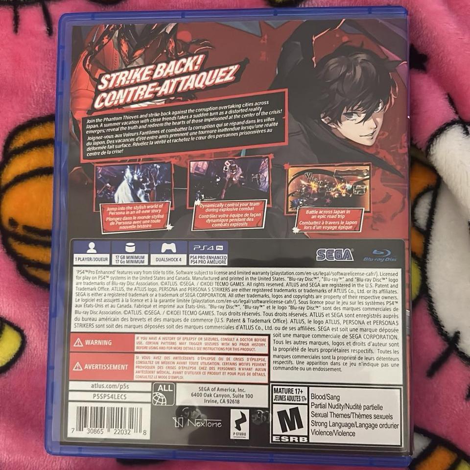Persona 5 Strikers Ps4 Game B275 2